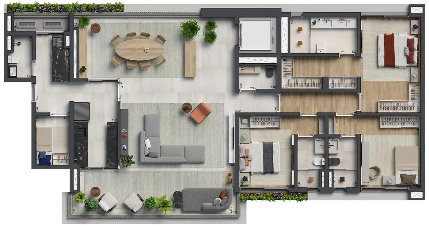 Planta do projeto