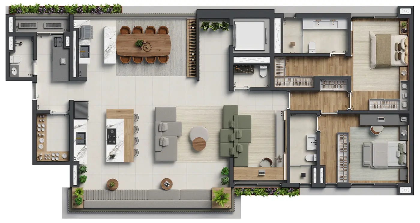 Planta do projeto