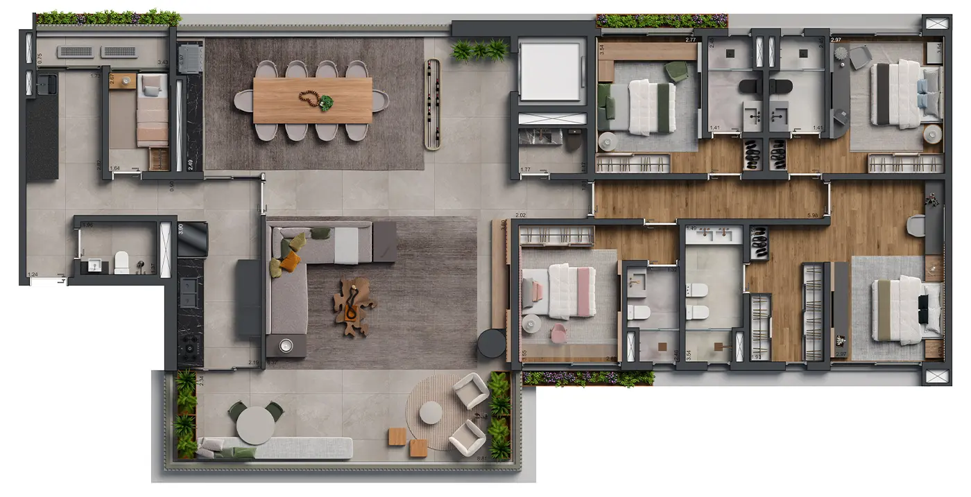 Planta do projeto