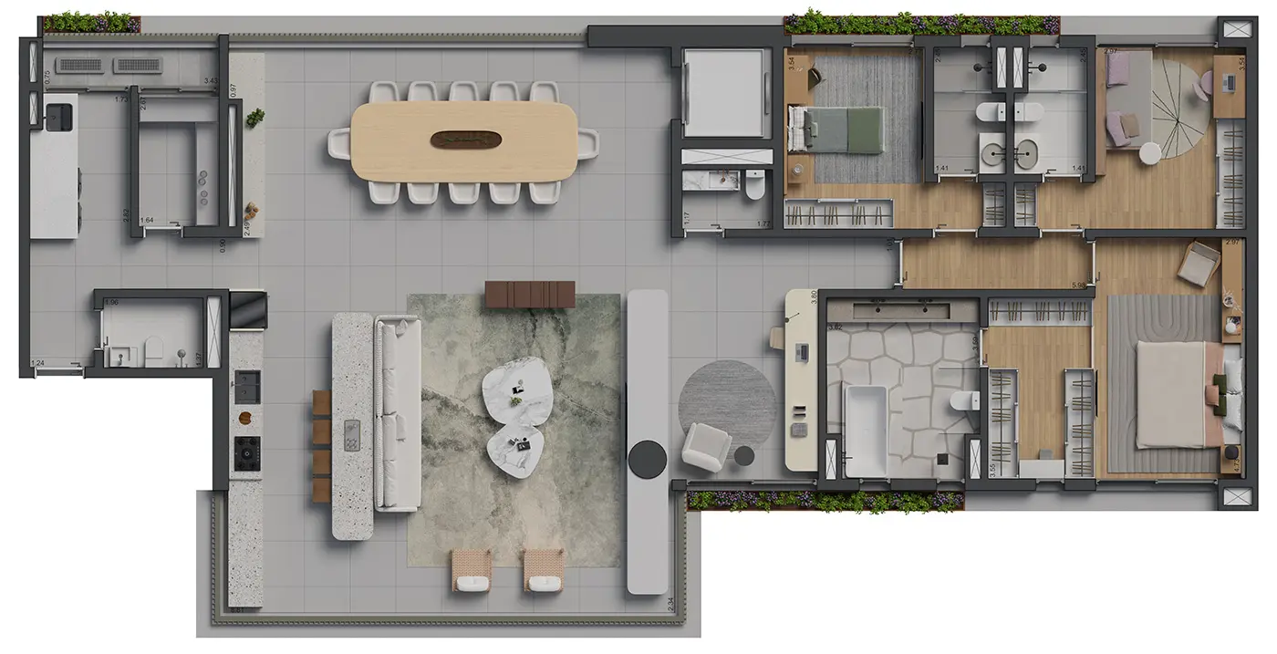 Planta do projeto