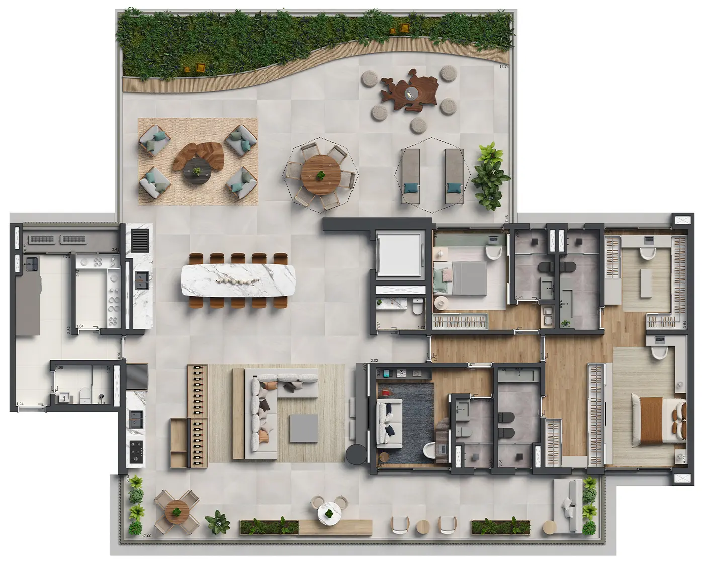 Planta do projeto