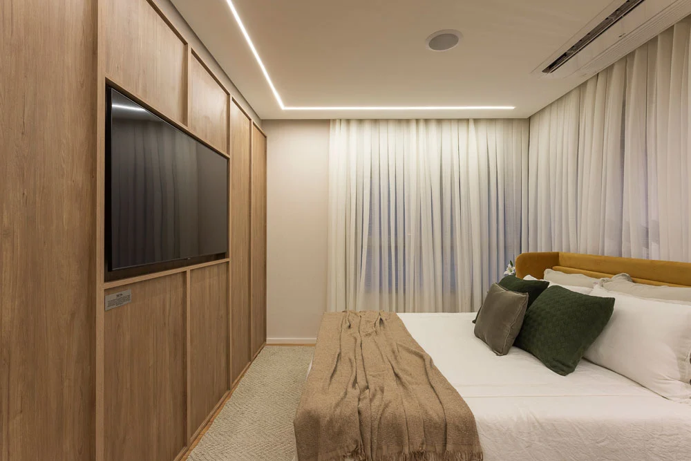 Suíte do decorado Incorporadora