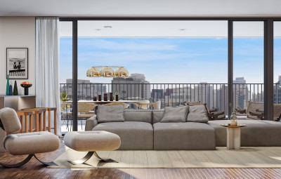 Living Ampliado - 176m² H.I. Pinheiros Setin Incorporadora