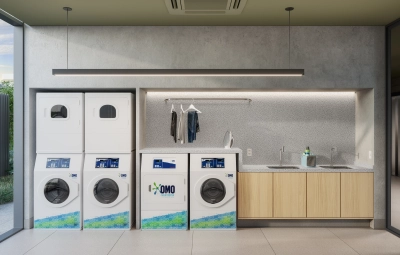 OMO lavanderia compartilhada
