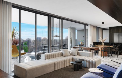 Living Ampliado - 151m² H.I. Pinheiros Setin Incorporadora