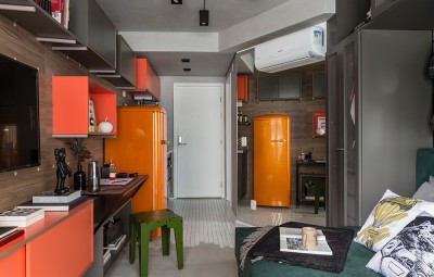 Living do decorado de 20m2 Downtown São Luís Setin Incorporadora