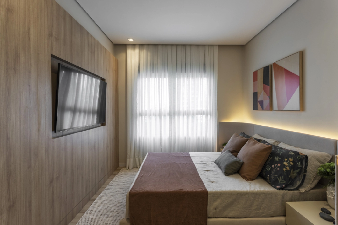 Decorado de 72m²