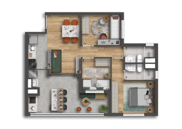  Smart Home Nova Klabin Setin Incorporadora