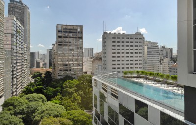 Piscina com vista infinita Downtown São Luís Setin Incorporadora