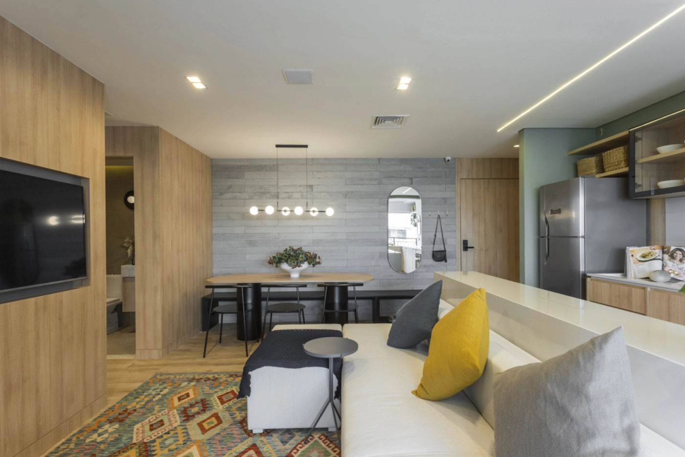 Decorado de 72m²