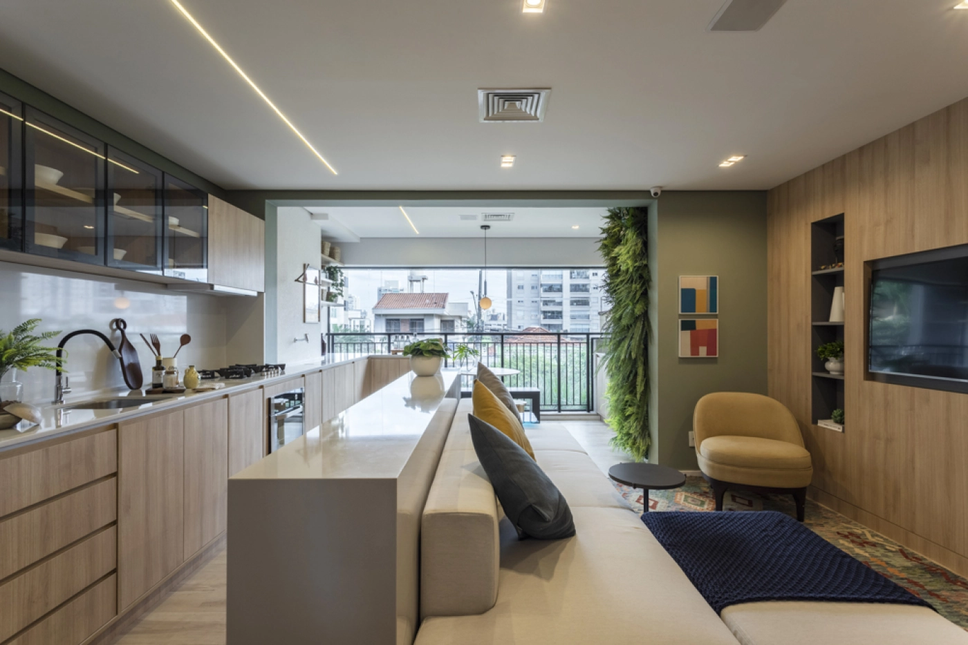 Decorado de 72m²