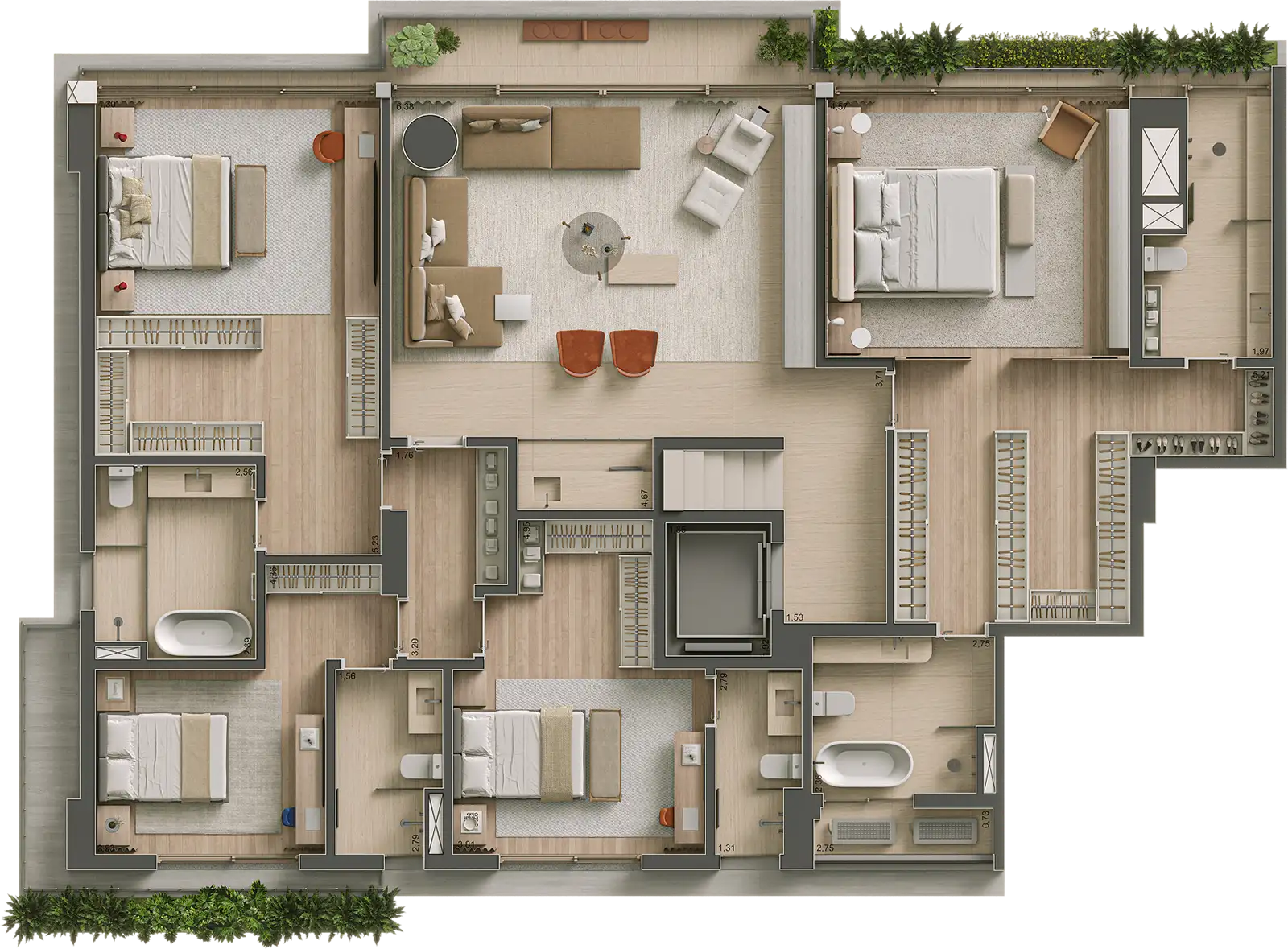 planta duplex