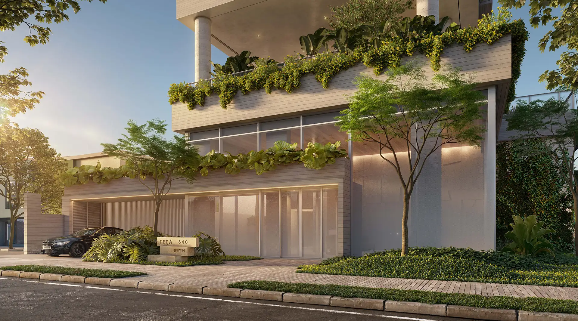 imagem mosaico lazer