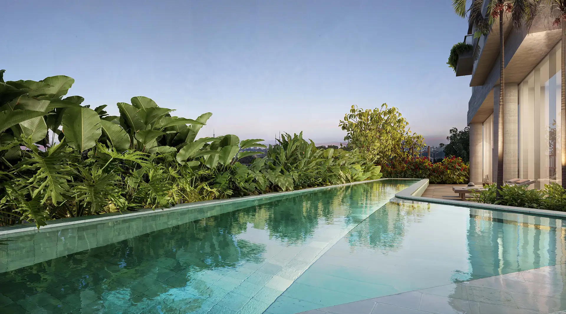 imagem mosaico lazer