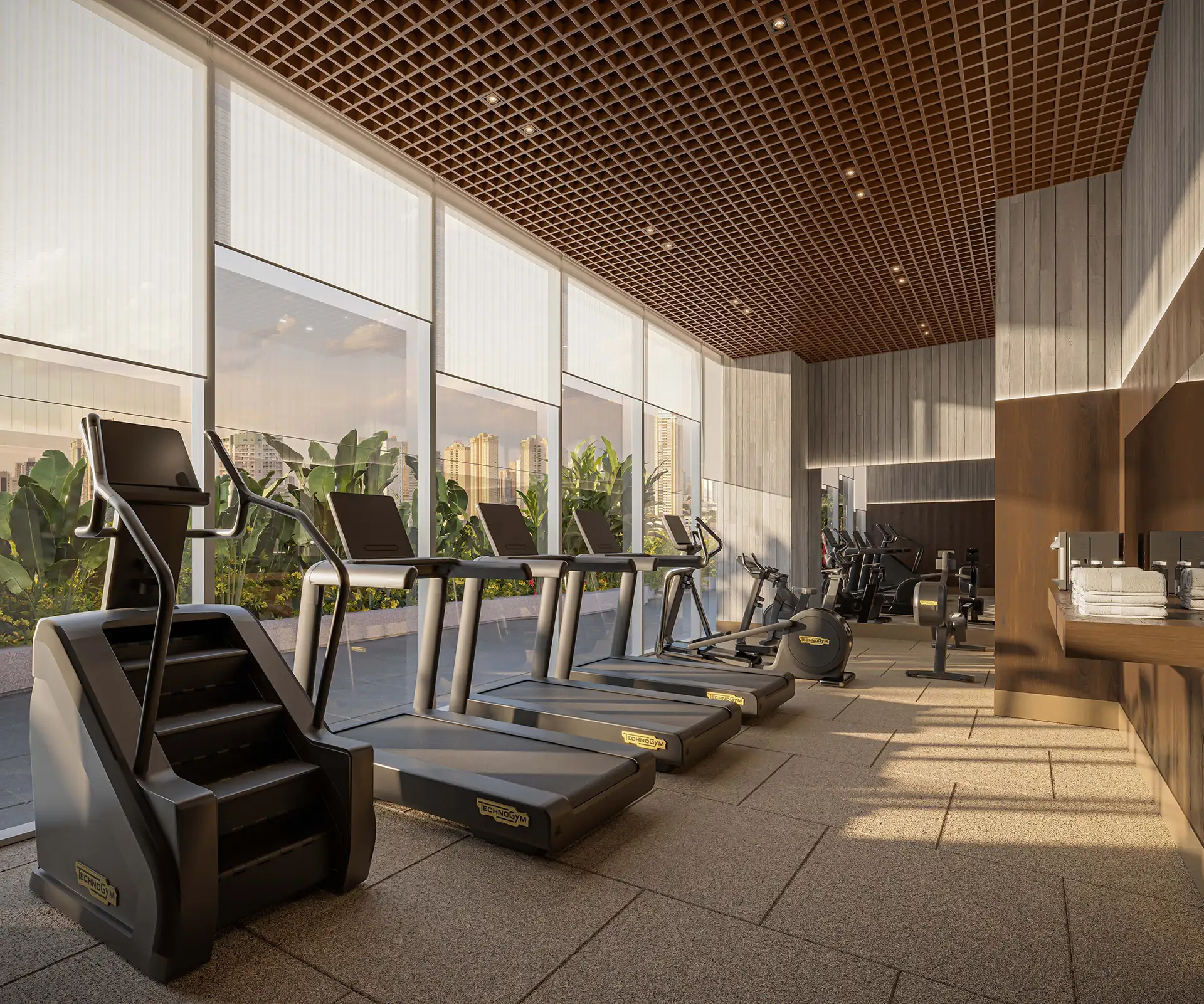 imagem mosaico lazer